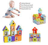 Blocks House Set with Blocks Game My Happy House 72 Pcs